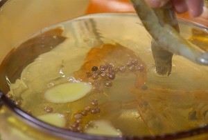 清凉柠檬虾的做法