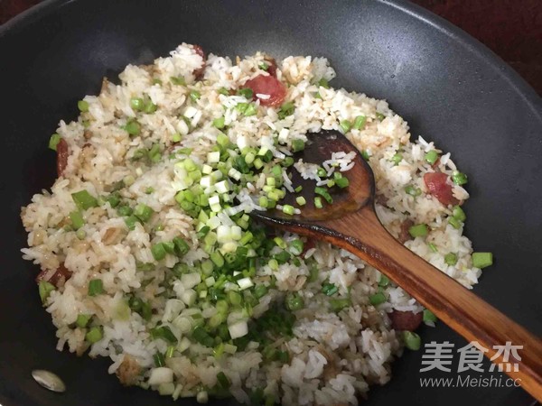 豆角腊味炒饭