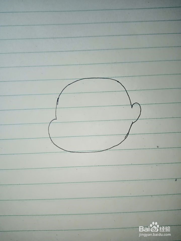 怎么画蜡笔小新