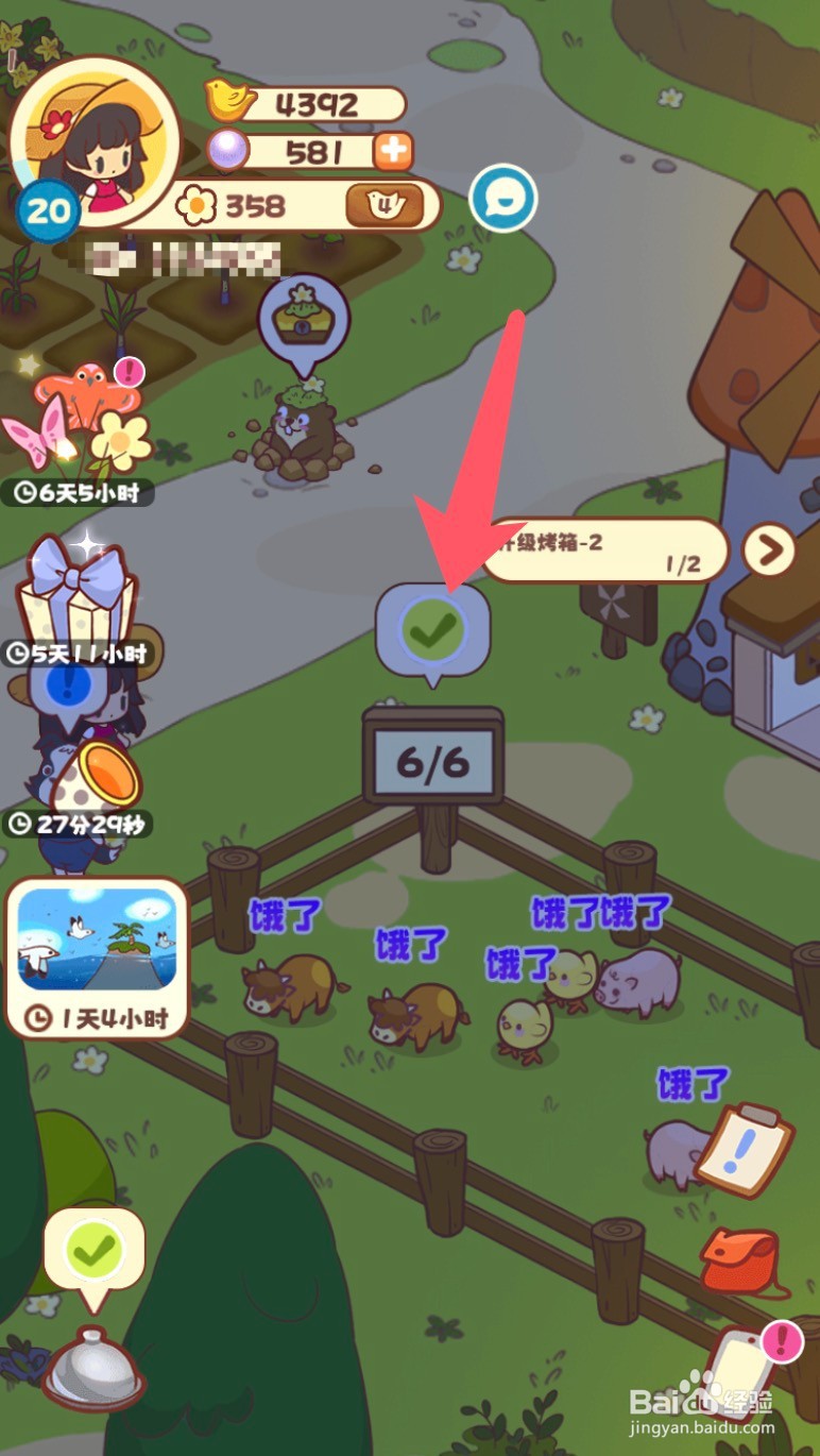 彩虹棉花糖小店怎么扩建牧场到养殖7只动物