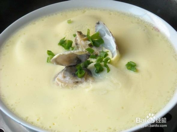 营养好吃的---花蛤蒸蛋