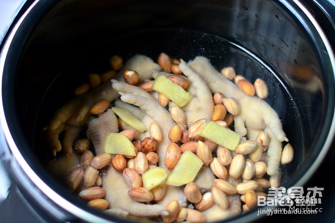 苏泊尔花生鸡脚汤