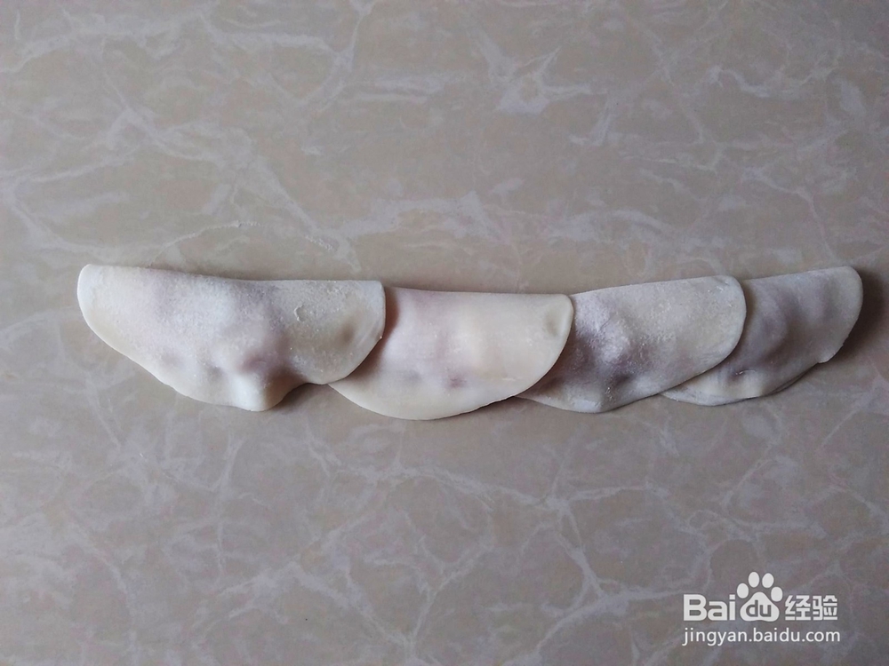 玫瑰花饺子的做法