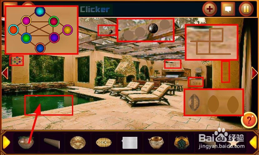 逃离豪华的私人别墅