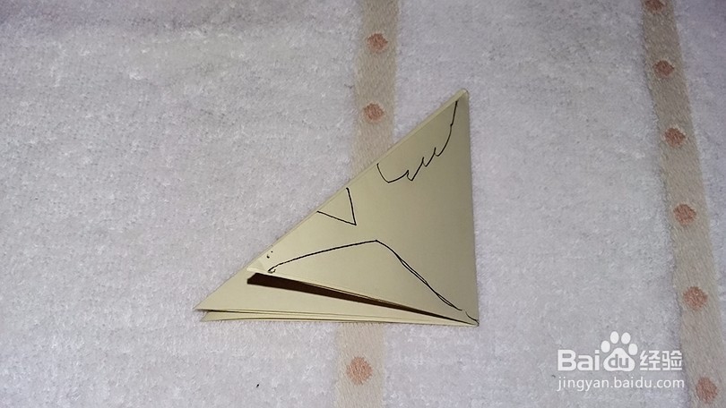 手工剪纸：羽毛花样的剪法