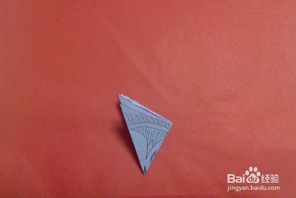 怎么剪四角对称花边窗花的剪法手工剪纸之二十二