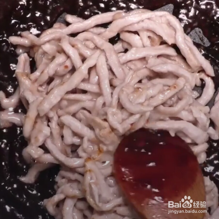 简易版京酱肉丝做法教程