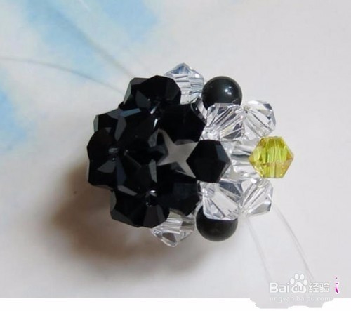 串珠企鹅教程图解