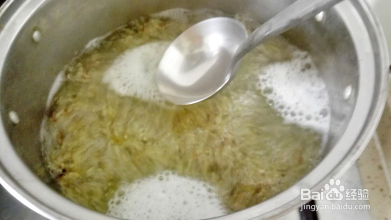 藜麦小米绿豆粥的制作方法