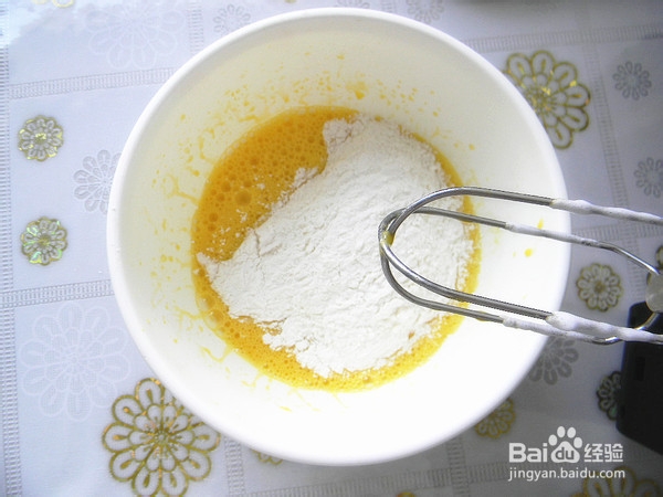 芝麻小蛋糕的制作方法