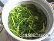 可口凉拌菠菜的做法