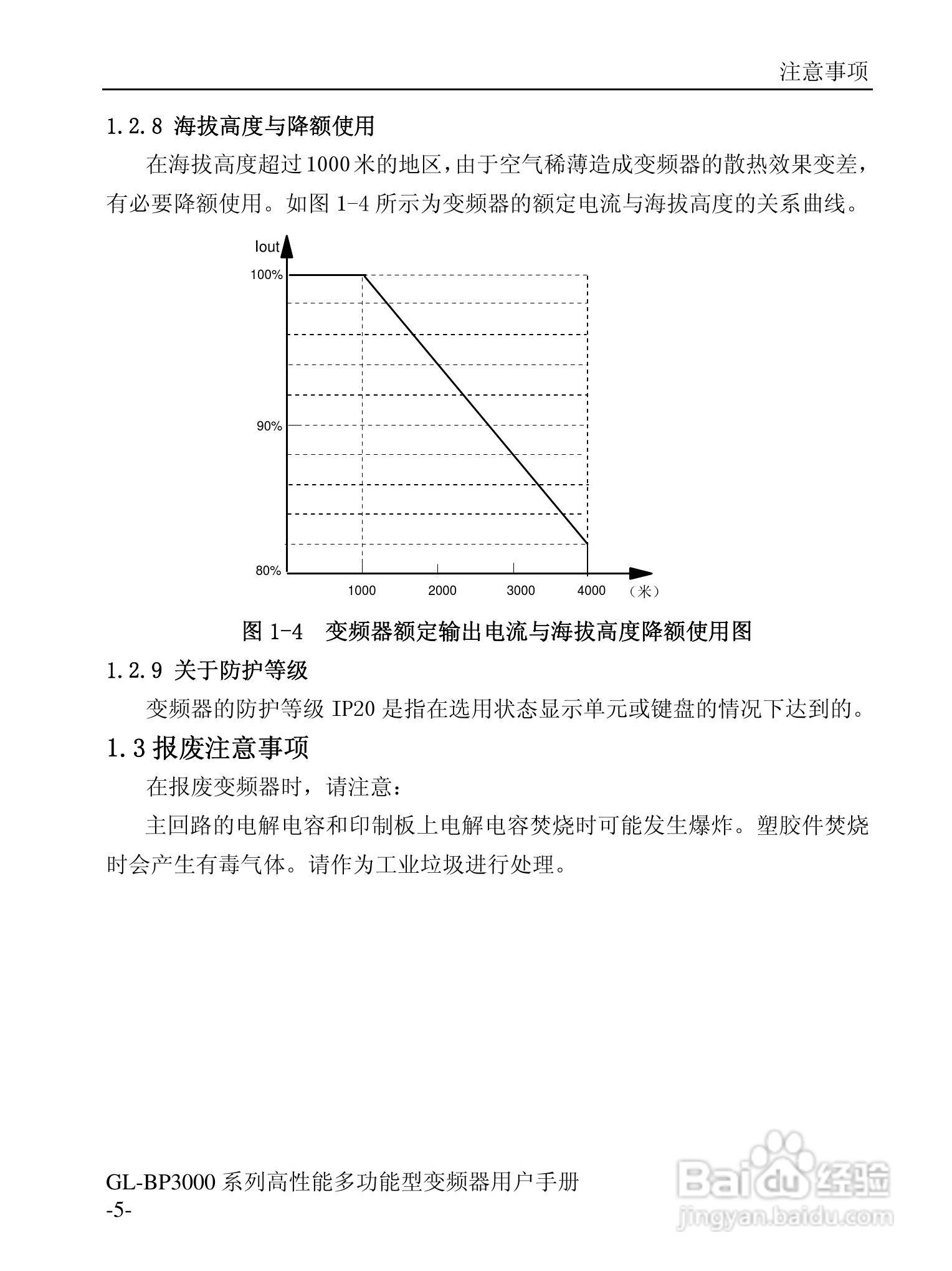 GL-BP3000系列变频调速器说明书:[1]