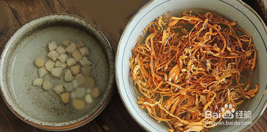 虫草花干贝玉米龙骨汤