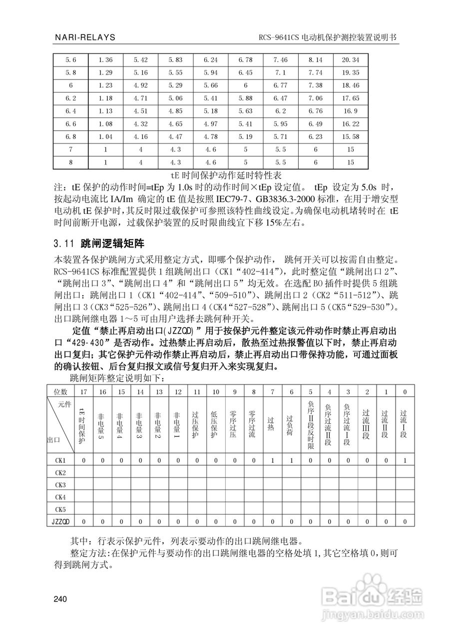 南瑞继保RCS-9681CS变压器后备保护测控装置说明书:[25]
