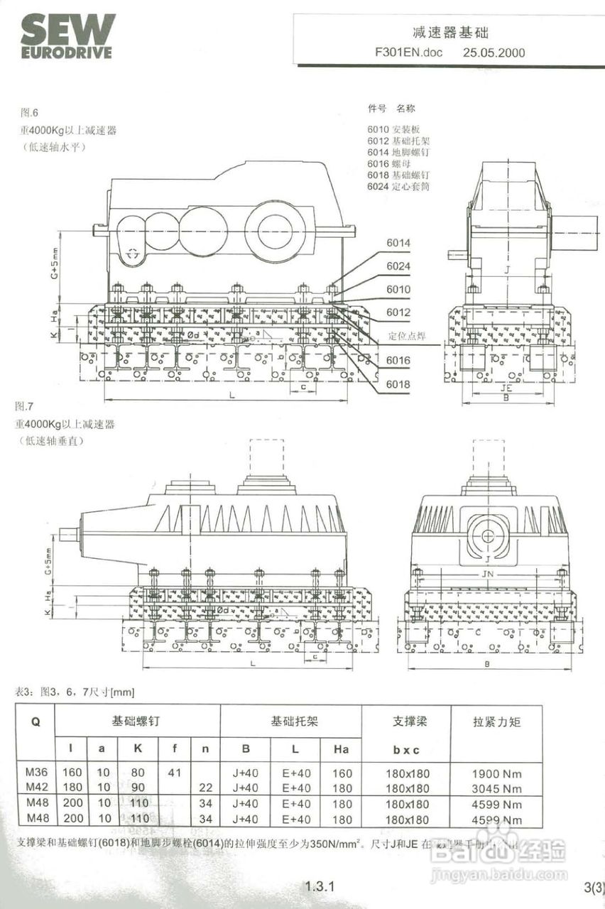 SEW工业减速器M-CN系列操作维护手:[1]
