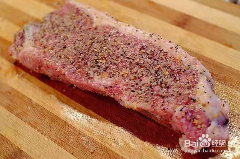 烤牛排的做法