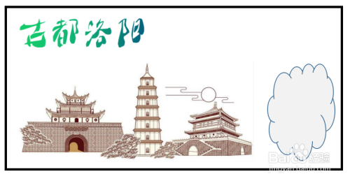 关于古都洛阳的手抄报