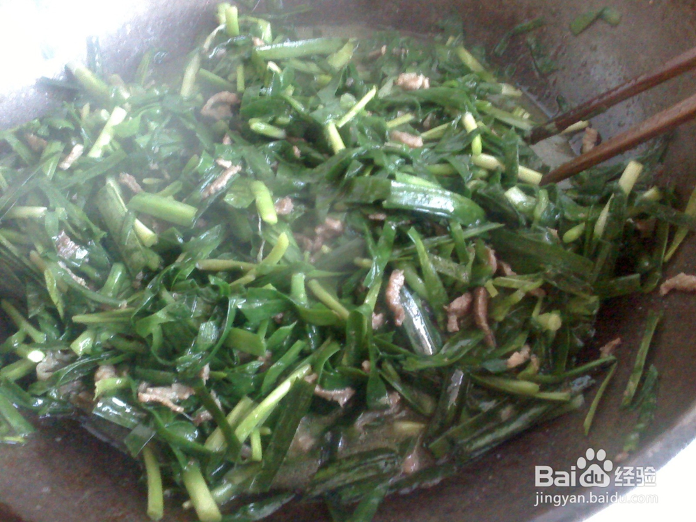 怎样做牛肉丝炒韭菜