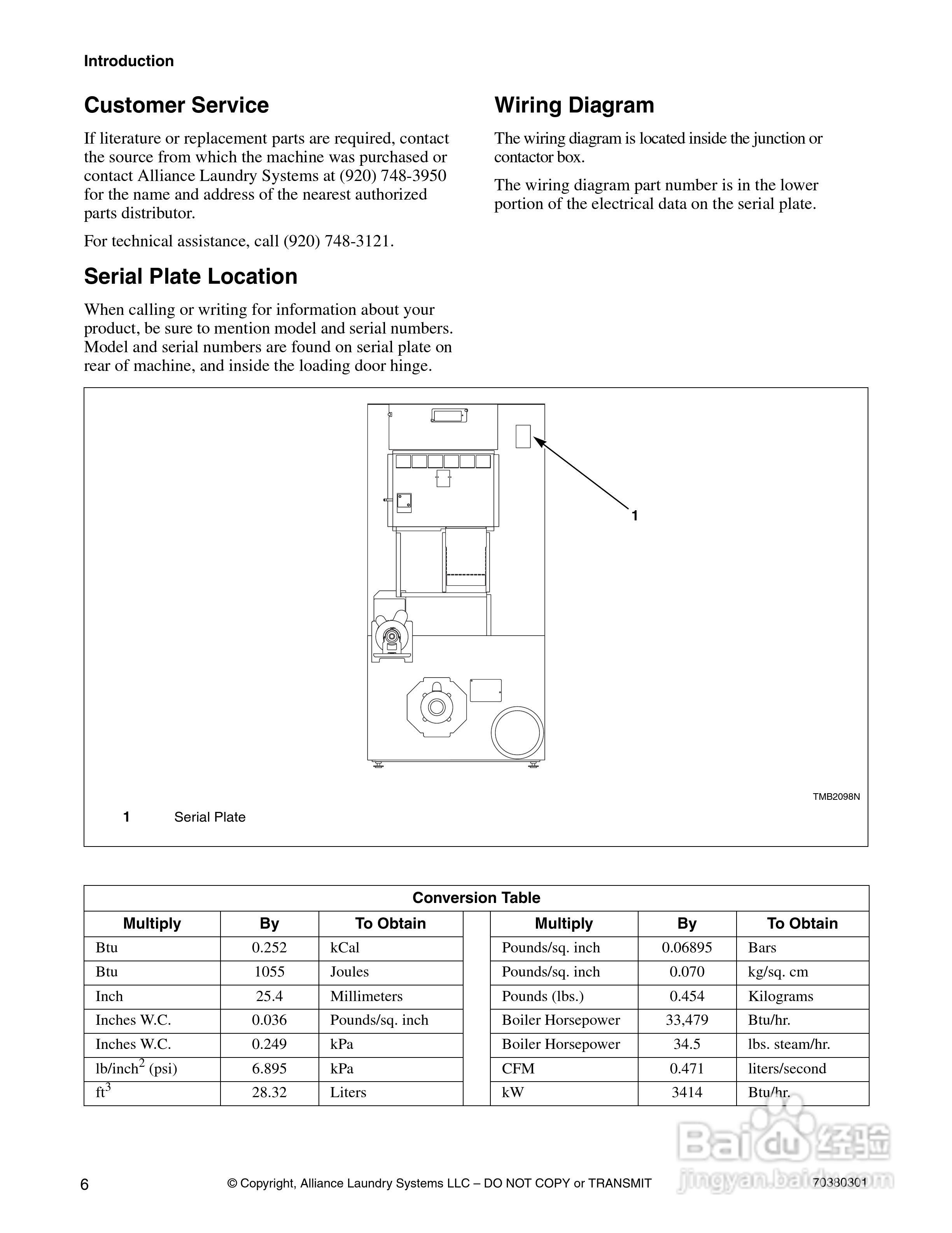 上海丹威CT030S烘干机安装说明书:[1]
