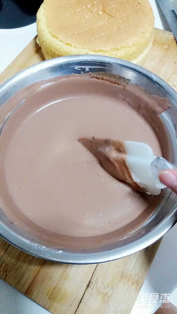生日蛋糕——黑巧乳酪慕斯