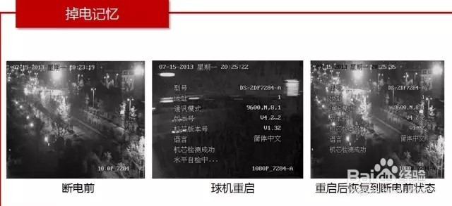 球机PTZ 云台功能介绍