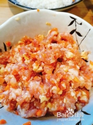 团团圆圆的珍珠丸子的做法