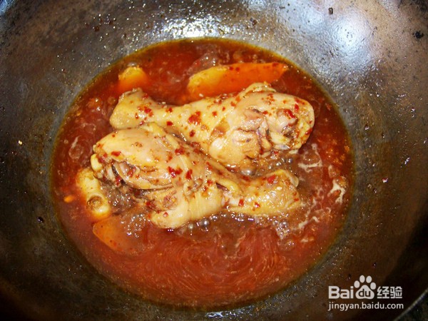 鲜烹鸡腿的做法