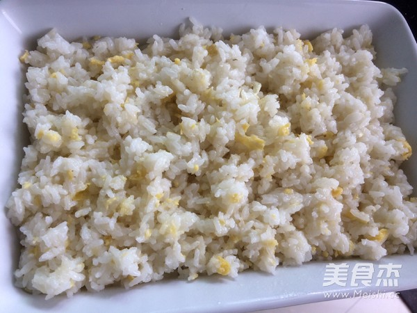 彩椒芝士焗饭