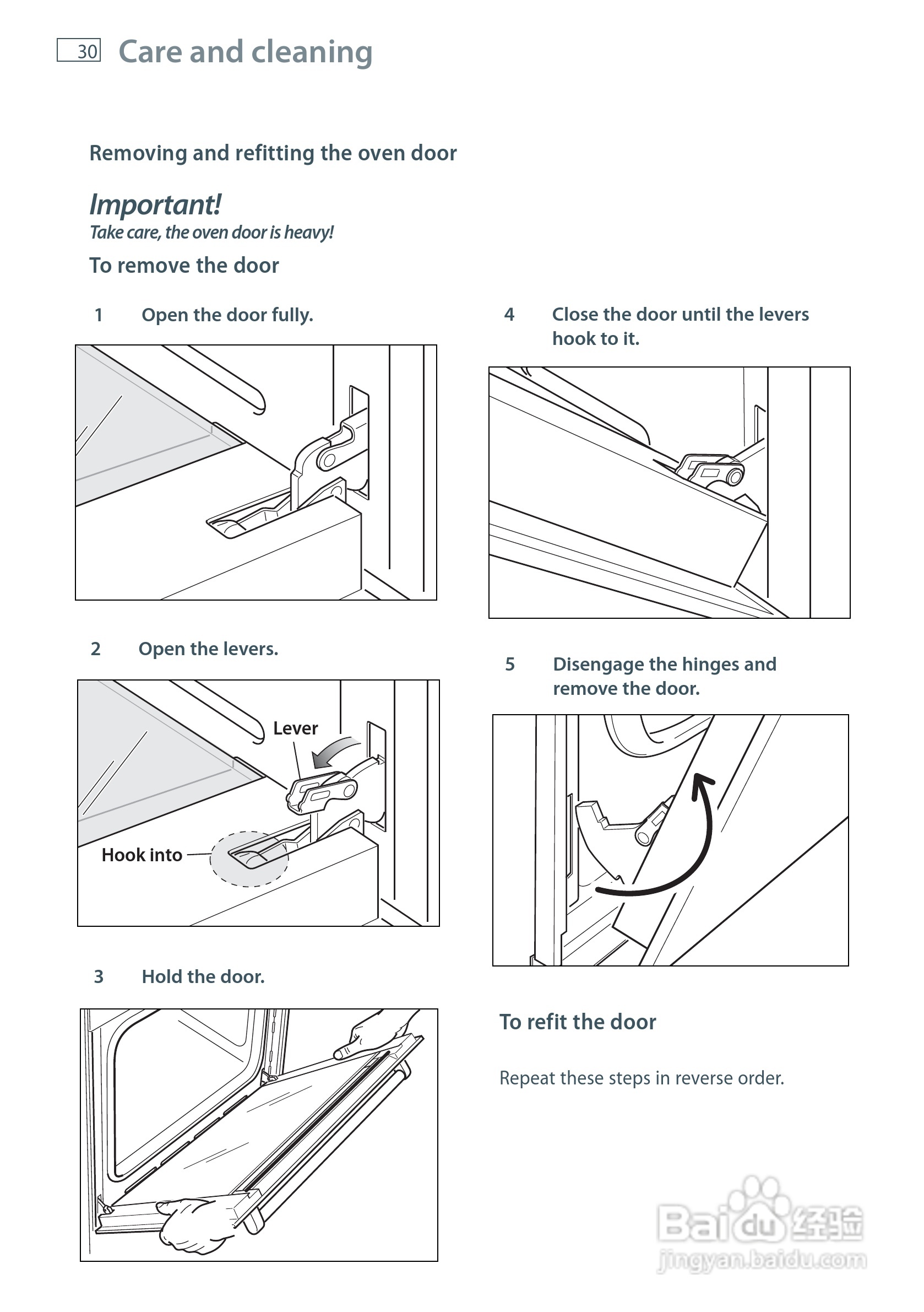 斐雪派克OB60SCEW4嵌入式烤箱说明书:[2]