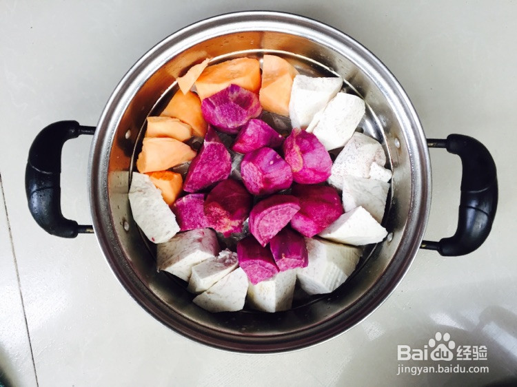 纯手工芋圆的做法