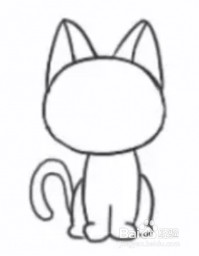 教你画可爱的小猫咪