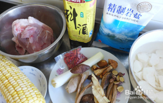棒骨山药玉米汤