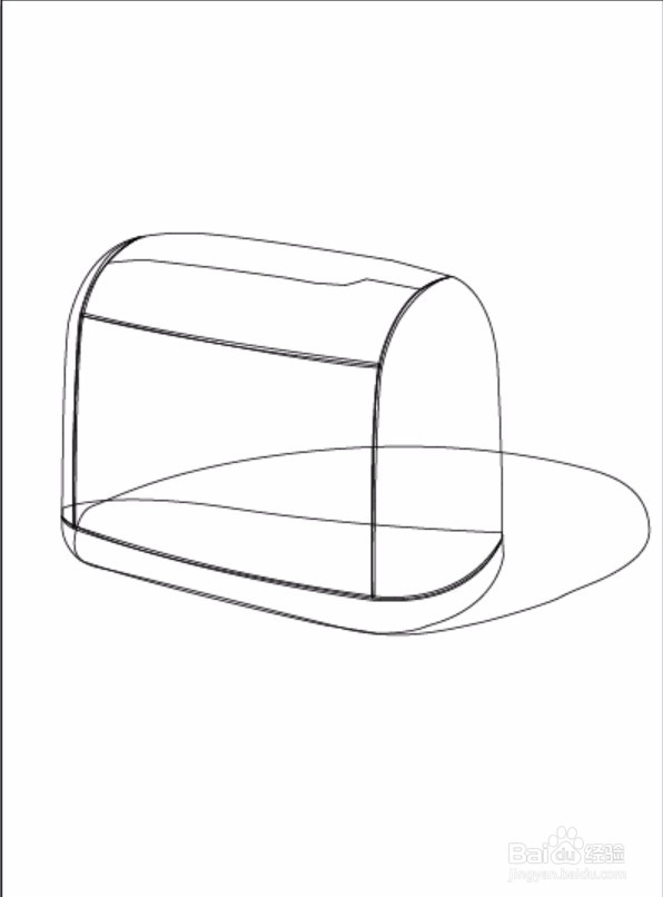 烤面包机图标设计