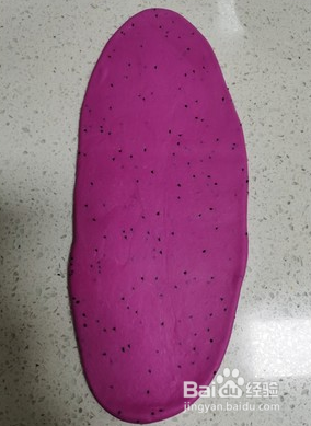 火龙果吐司的简单做法