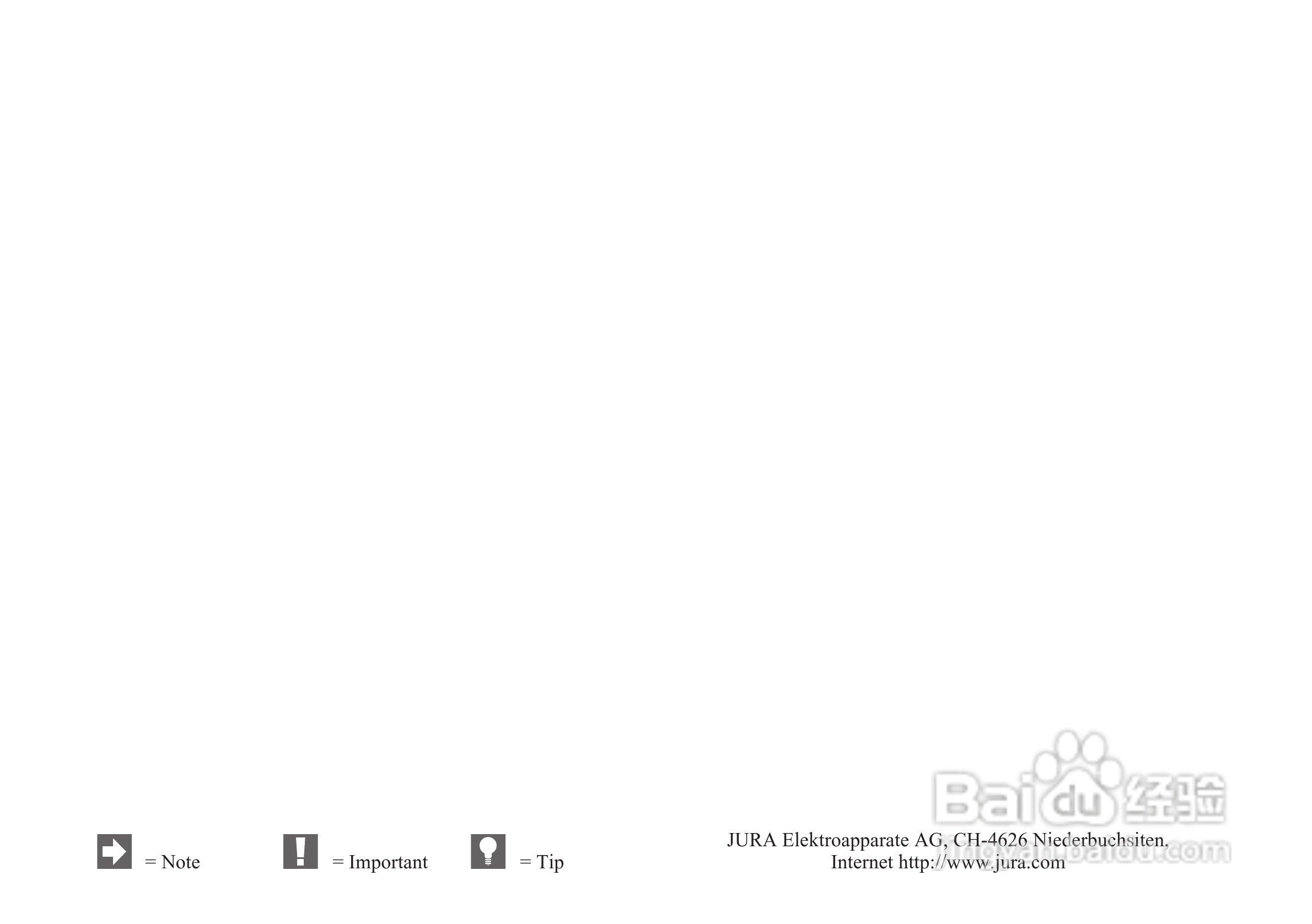 JURA IMPRESSA X5咖啡机使用手册:[1]