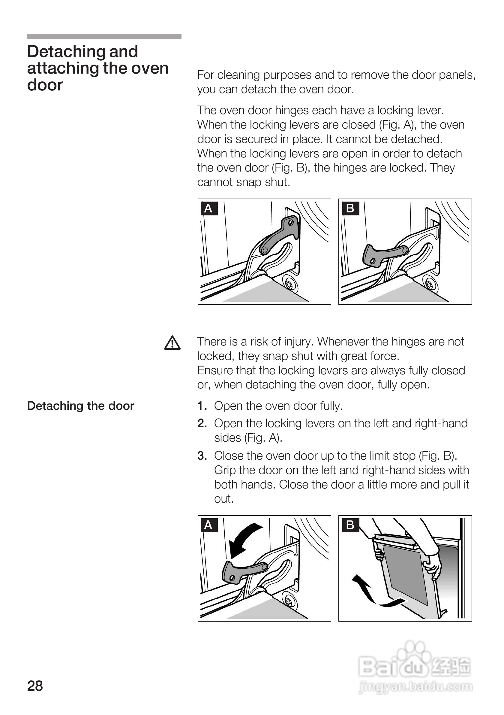 博世HBA23B550W嵌入式烤箱使用说明书:[2]