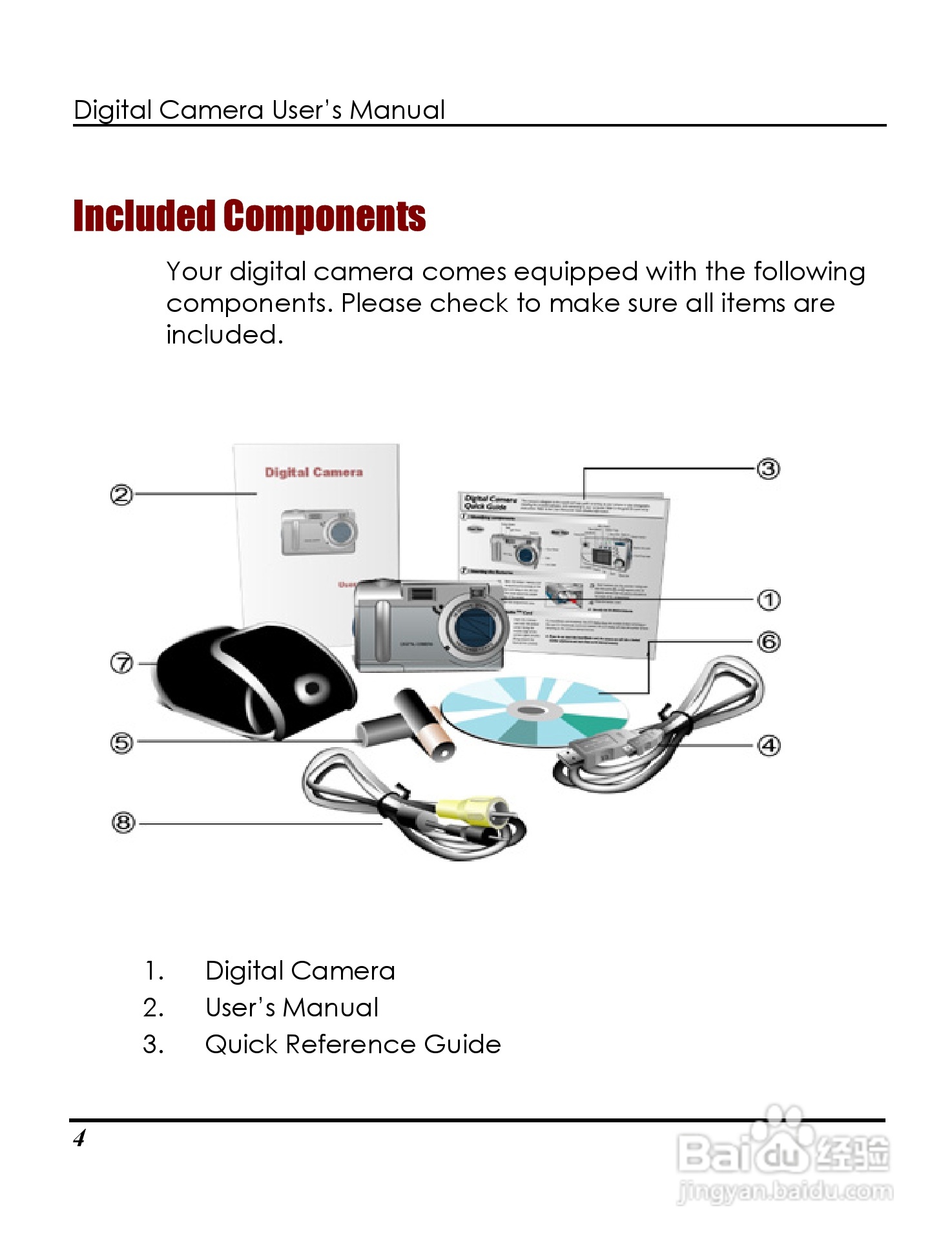 Rollei D20型数码相机说明书:[1]