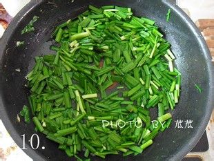 【浙菜】韭菜炒鲜虾+韭菜鲜虾鸡蛋饼