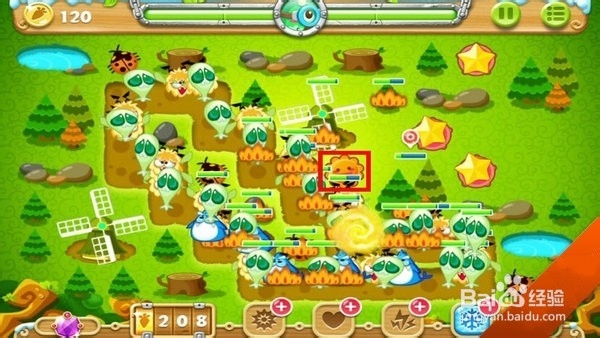 保卫萝卜2第21关金萝卜攻略