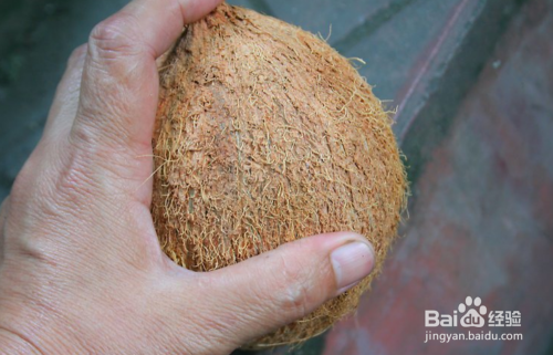 买回来的椰子如何快速打开