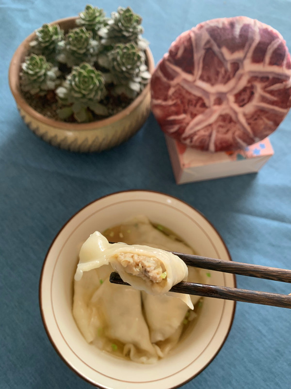 花菇猪肉白菜馅饺子