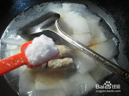 好吃的粉丝面疙瘩冬瓜汤