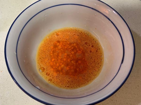 西葫芦鸡蛋虾仁圈