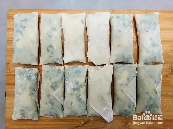 韭菜小馅饼的烹饪