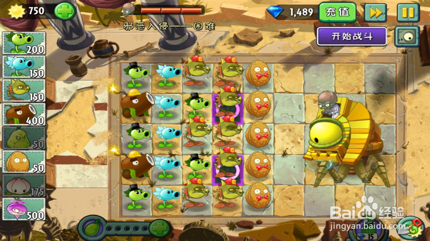 植物大战僵尸2一阶植物过传奇入侵困难