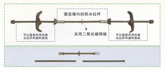 哪种三段式止水螺杆适用外墙