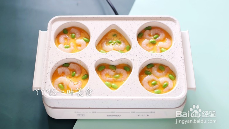 虾仁毛豆煎蛋