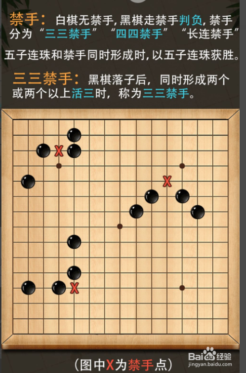 五子棋斜三阵教程图片