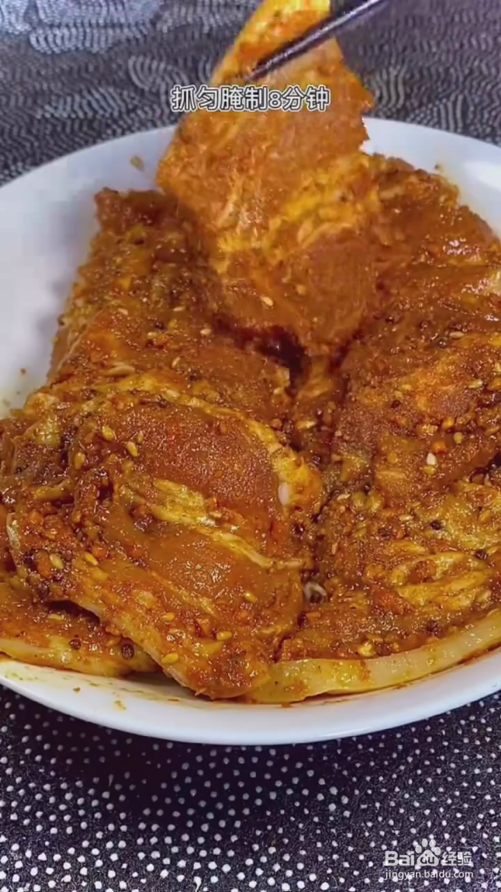 如何制作烤五花肉