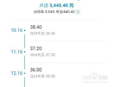 支付宝借呗利息怎么不一样？